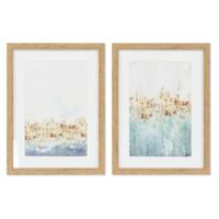 Schilderij DKD Home Decor Abstract (30 x 2,5 x 40 cm) (2 Stuks) - thumbnail