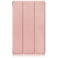 Lunso - Lenovo Tab M8 Gen 4 (8 inch) - Tri-Fold Bookcase hoes - Rose Goud - thumbnail