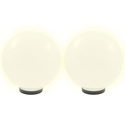 VidaXL Led-bollampen 2 st rond 30 cm pmma VidaXL Led-bollampen 2 st rond 30 cm pmma
