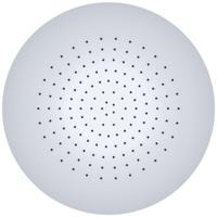 UFO inbouw-hoofddouche plafond rond 50x2cm chroom - thumbnail