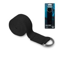 The Gym Sessions yoga riem zwart 175 cm | 24 stuks - thumbnail