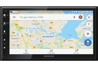 Kenwood Autoradio met scherm dubbel DIN Android Auto, Apple CarPlay, Aansluiting voor achteruitrijcamera, DAB+ tuner, Bluetooth handsfree - thumbnail