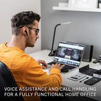 Urbanista Stockholm Plus Echte Draadloze Oordopjes, 20+ uur speeltijd, IPX4 waterdichte hoofdtelefoon, Bluetooth 5.0 koptelefoon, touch control, verbeterde microfoon, uitstekende belkwaliteit, Groen - thumbnail