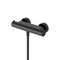 Hotbath Buddy Thermostatische Douchemengkraan - met half duims onderaansluiting - Geborsteld zwart PVD B008MBP - thumbnail