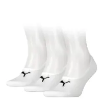 Puma sokken Footies wit 3-pack unisex-43-46 - thumbnail