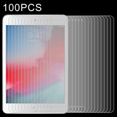 100 stuks 0.4 mm 9u oppervlakte hardheid explosie-proof gehard glas film voor iPad mini 2019