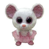 Ty Beanie buddy nina mouse, 24cm - thumbnail