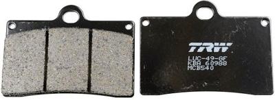 TRW remblokken "mcb 540 brake pad mcb 540 organic standard