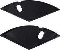 Jasbeschermers 24" - mat zwart - thumbnail