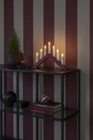 Konstsmide 3985-975 Kerstboog Pyramide Warmwit LED Beige (mat) - thumbnail