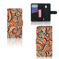 Nokia 2.2 Hoesje Retro - thumbnail