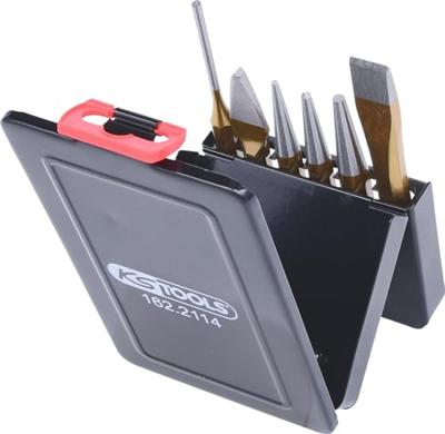 KS Tools Combi-gereedschapsset, 6-delig in plaatklapcassette 1622114 KS Tools Combi-gereedschapsset, 6-delig in plaatklapcassette 1622114