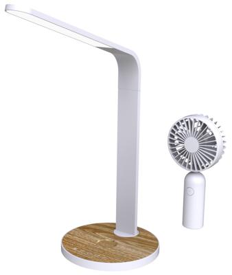 Salora TLF450 - Lamp - afneembare mini ventilator - 330 lumen - Dimbaar - Zuinig