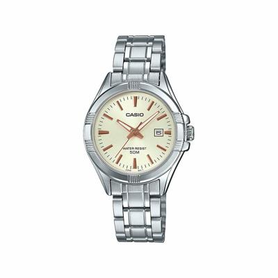 Casio LADY DATE - CHAMPAGNE (Ø 31 mm) Dames horloge