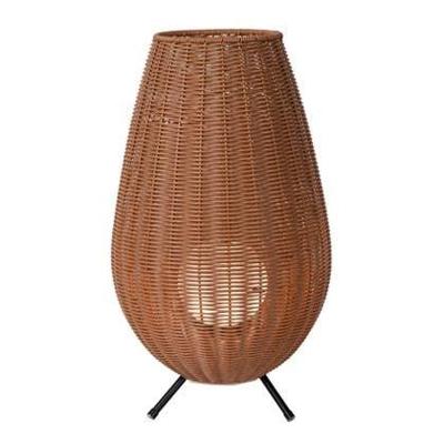 Lucide COLIN IP44 - Oplaadbare Tafellamp Binnen/Buiten - Accu/Batterij - LED 3 StepDim - 1x3W 3000K - IP44 - Naturel