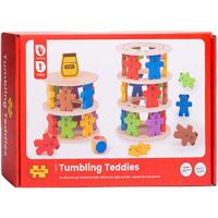 Bigjigs houten stapelspel teddyberen. - thumbnail