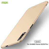 MOFI Frosted PC ultradun hard case voor Huawei Honor 9X/Honor 9X Pro (goud) - thumbnail