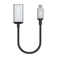 Manhattan USB 2.0 Adapter [1x USB-C stekker - 1x HDMI-bus] Manhattan USB-C to HDMI Cable, 4K@60Hz, 5 Gbps (USB 3.2 Gen1 aka USB 3.0) 15 cm - thumbnail
