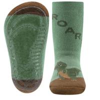 Ewers antislip sokken Stoppi softstep dino groen-31-34 - thumbnail