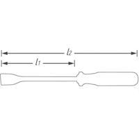 HAZET schraper "824" flat scraper 23mm blade 824 - thumbnail