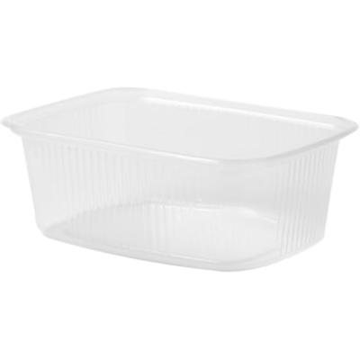 Bak | PP | 200ml | saladebak | 108x82x43mm | transparant | 1000 stuks