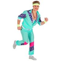 Mintgroen Trainingspak Man Kostuum - thumbnail