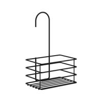 Smedbo Zeepkorf Voor Douchekraan 18x11 cm Mat Zwart - thumbnail