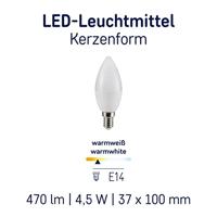 Müller-Licht 401018 LED-lamp Energielabel F (A - G) E14 Kaars 4.5 W = 40 W Warmwit 1 stuk(s) - thumbnail