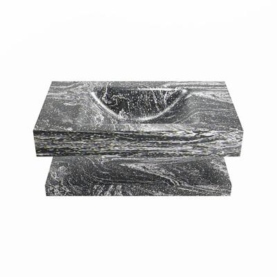 MONDIAZ ALAN-DLUX 80cm planchet Lava. Vrijhangende wastafel CLOUD midden zonder kraangat, kleur Lava. MONDIAZ ALAN-DLUX 80cm planchet Lava. Vrijhangende wastafel CLOUD midden zonder kraangat, kleur Lava.