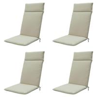 Kussen hoog 50x120 beige eco nature buitenafwerking (4 stuks) Madison - Madison - thumbnail
