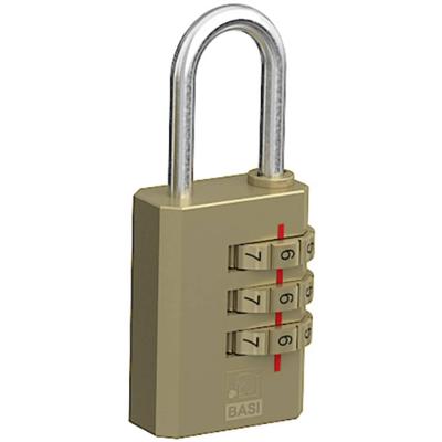 Basi 6220-2000 Kofferslot 21 mm Messing Cijferslot Basi 6220-2000 Kofferslot 21 mm Messing Cijferslot