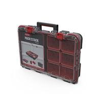 KETER 250927 Stack n Roll Gereedschapskist (leeg) Zwart - thumbnail