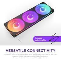 NZXT F360 RGB Core - Black - thumbnail