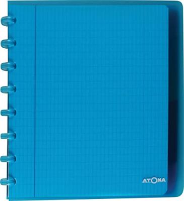 Atoma Trendy schrift, ft A5+, 120 bladzijden, commercieel geruit, met 6 tabbladen, in geassorteerde kleur Atoma Trendy schrift, ft A5+, 120 bladzijden, commercieel geruit, met 6 tabbladen, in geassorteerde kleur