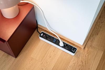 Brennenstuhl 1153230026 Stekkerdoos Zwart, Wit 1 stuk(s)