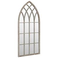 VidaXL Spiegel 70x30 cm ijzer zandkleurig - thumbnail