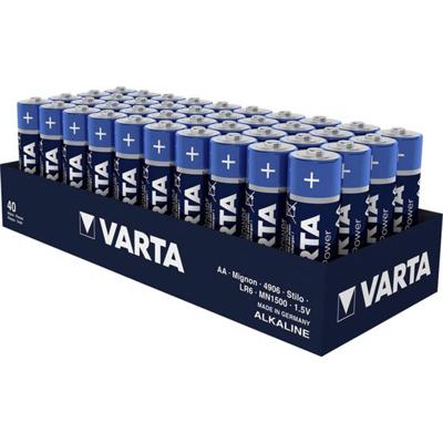 Varta Longlife Power LR06 AA batterij (penlite) Alkaline 1.5 V 40 stuk(s) Varta Longlife Power LR06 AA batterij (penlite) Alkaline 1.5 V 40 stuk(s)
