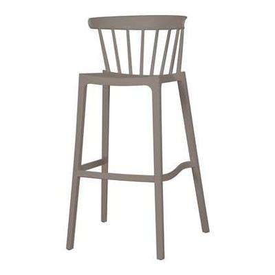 WOOOD Barstoel 'Bliss' kleur Taupe (zithoogte 76cm)