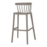 WOOOD Barstoel 'Bliss' kleur Taupe (zithoogte 76cm) - thumbnail