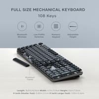 Satechi SM3 Slim backlit mechanical keyboard - Dark - thumbnail