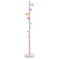 VidaXL Kapstok 172 cm gepoedercoat ijzer roze - thumbnail