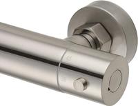 Saqu Essential douche thermostaatkraan solid steel - thumbnail