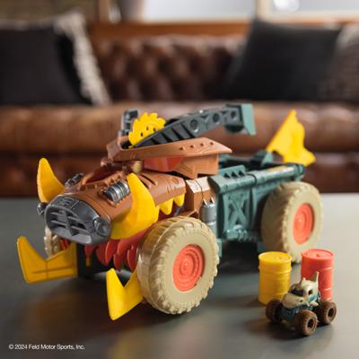 Monster Jam Megalodon Mad Hog Chomper mini Warthog