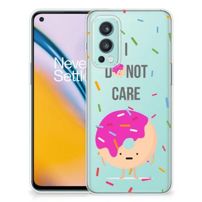 OnePlus Nord 2 5G | Siliconen Case | Donut Roze
