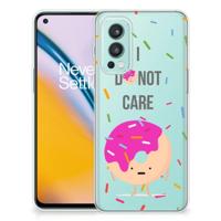 OnePlus Nord 2 5G | Siliconen Case | Donut Roze - thumbnail