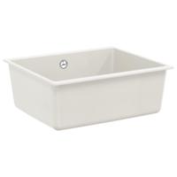 Wasbak Wit 530 x 460 mm 80% Kwarts en 20% Hars - thumbnail