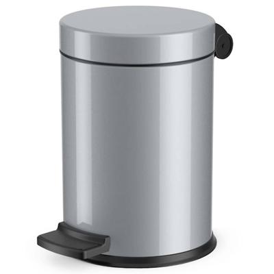 Hailo 0704-442 Solid S Pedaalemmer + 3L Gegalvaniseerde Binnenemmer Grijs