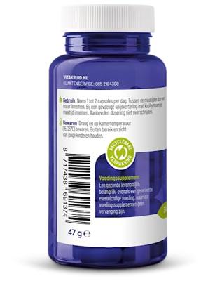 Vitakruid NAC 600 mg N-Acetyl-L-Cysteïne 60