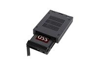 Icy Dock MB741TP-B behuizing voor opslagstations HDD-/SSD-behuizing Zwart 2.5 - thumbnail
