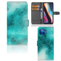 Hoesje Motorola Moto G 5G Plus Painting Blue - thumbnail
